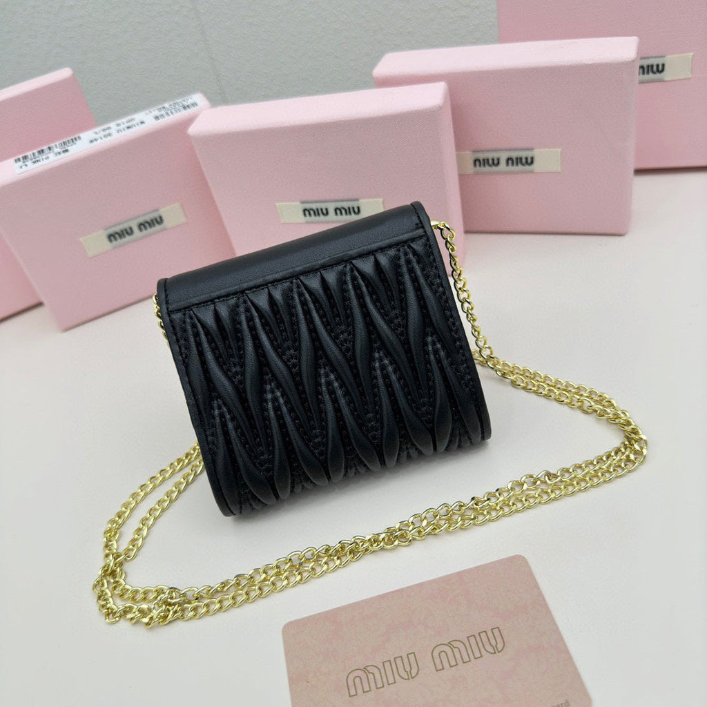 Miumiu Classic Jacquard Embossed Tote Bag