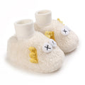 Cute Big Eyes Plush Soft Soles Shoes for 20-24 Inches Reborn Dolls