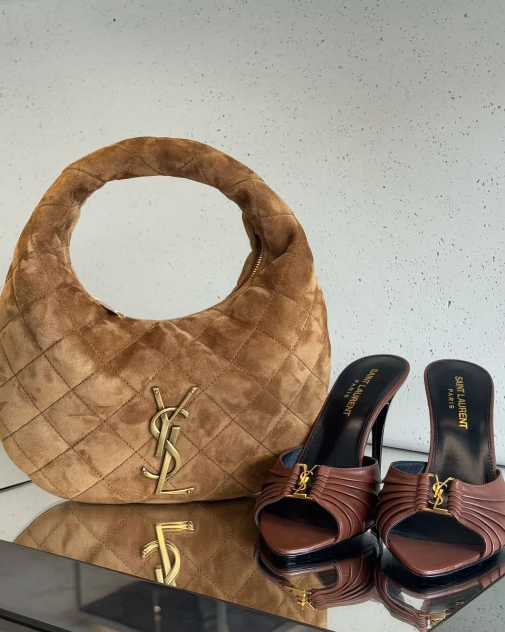 Saint Laurent The Baby Icare Hobo