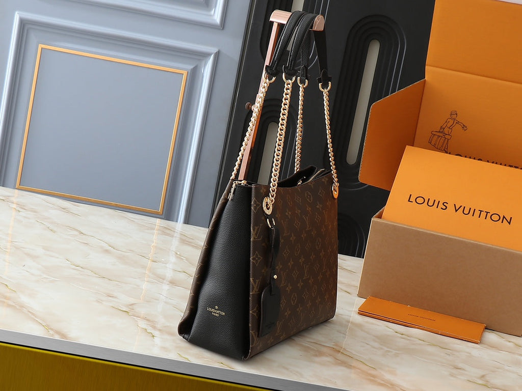 LOUIS VUITTON  Monogram Surene MM Caramel 37x26x15cm