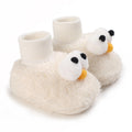 Cute Big Eyes Plush Soft Soles Shoes for 20-24 Inches Reborn Dolls