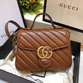 Gucci GG Marmont Mini Top Handle Bag